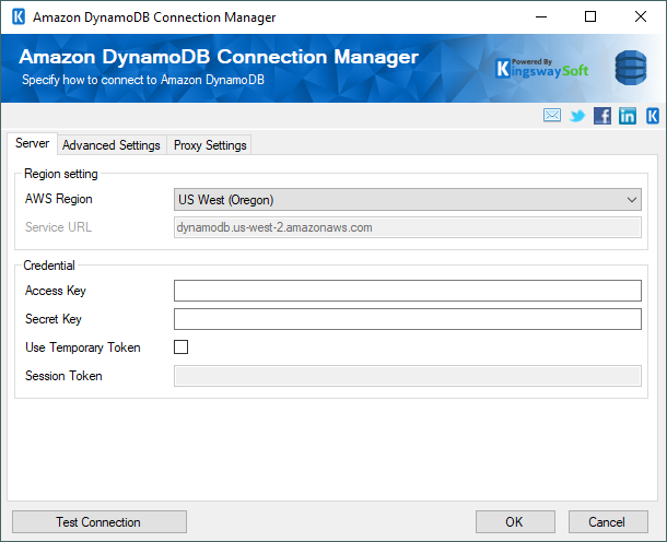 SSIS DynamoDB Connection Manager